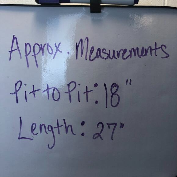 American Eagle Sleeveless Striped Metallic Swing Top Size Medium - Picture 11 of 11